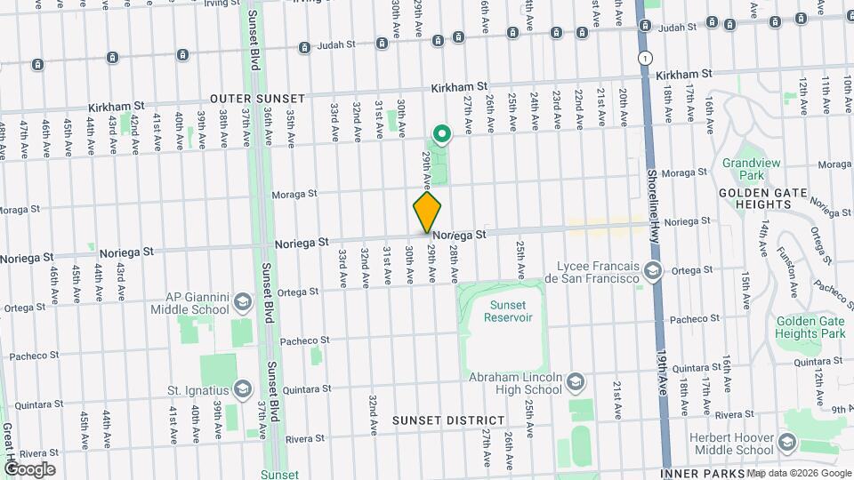 1801 29th Ave Map and Location Details