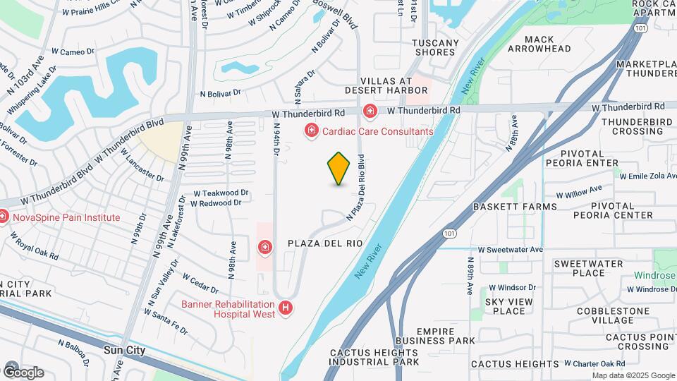 Ocio Plaza Del Rio Mapa y Detalles de la Ubicación
