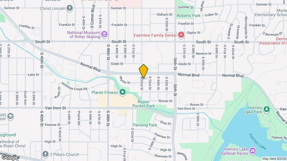 5200 Myrtle St Map and Location Details