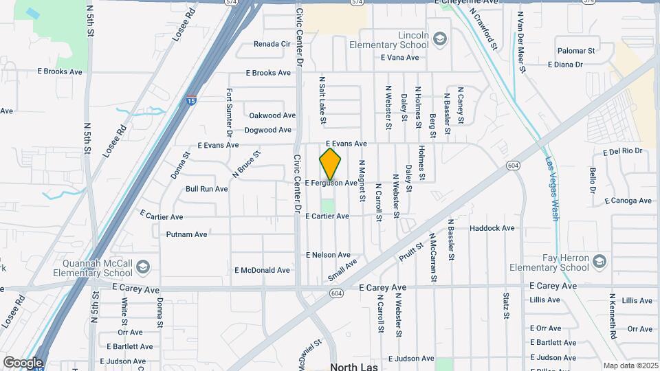 2641 N Arrowhead St Map and Location Details