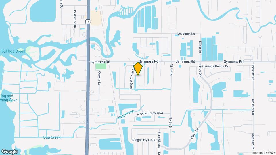 11521 Southern Creek Dr Map and Location Details