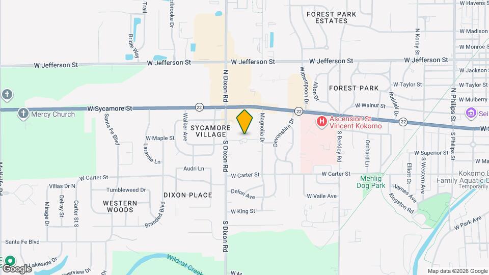 2324 W Maple St, Unit 2324B Map and Location Details