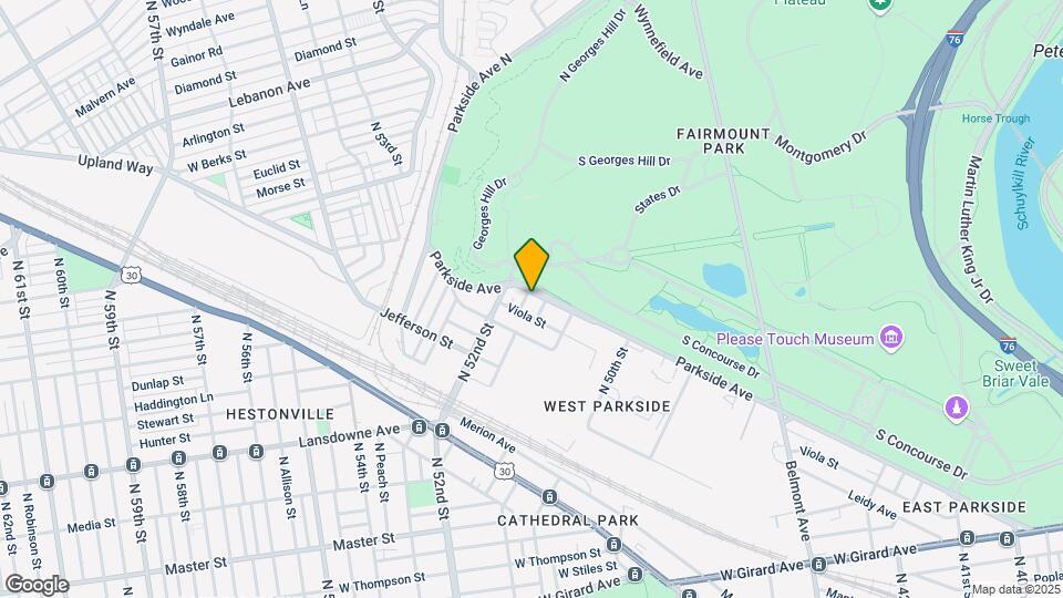 5152 Parkside Ave Mapa y Detalles de la Ubicación