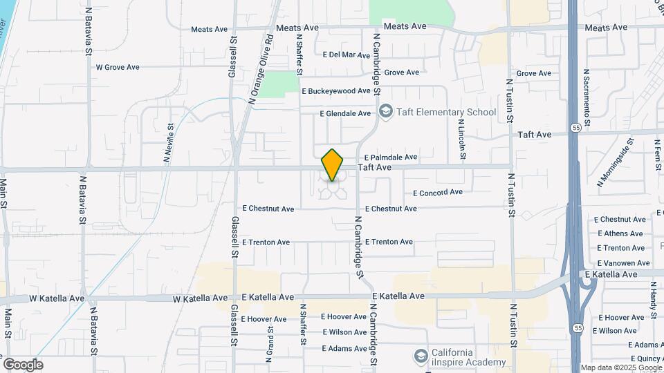 700 E Taft Ave Map and Location Details