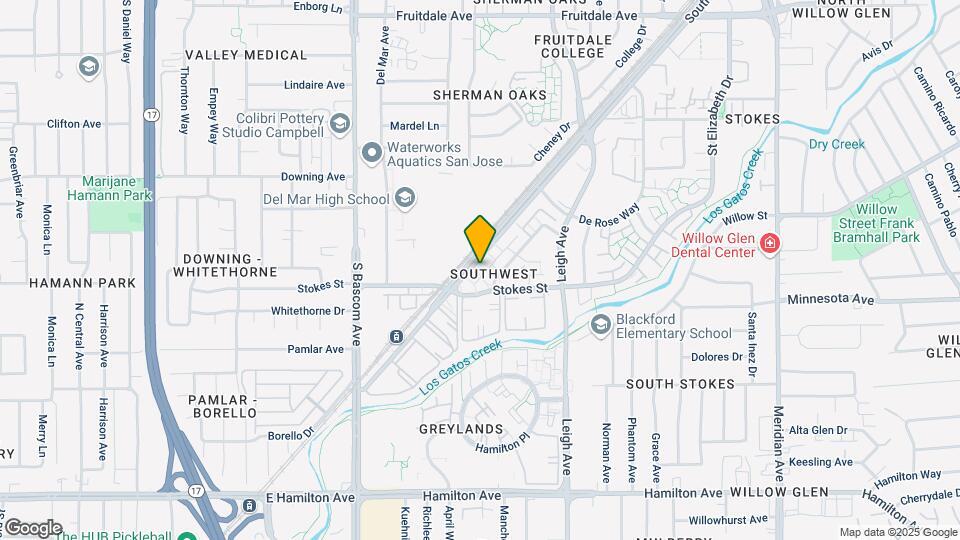 1970 Southwest Expressway Map and Location Details
