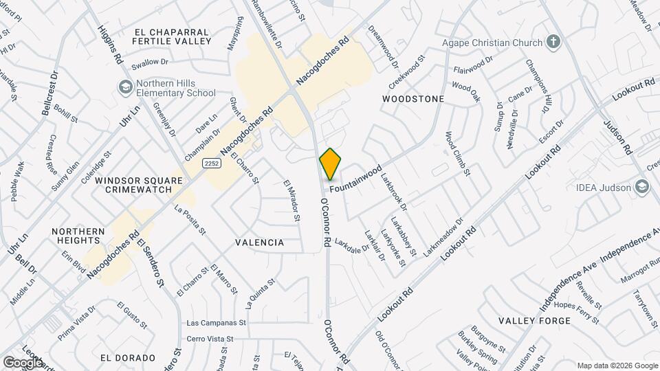 13613 Woodstone Way Mapa y Detalles de la Ubicación