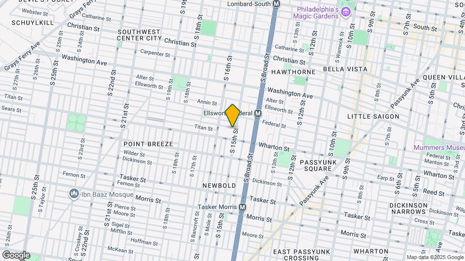 1234 S 15th St Map and Location Details