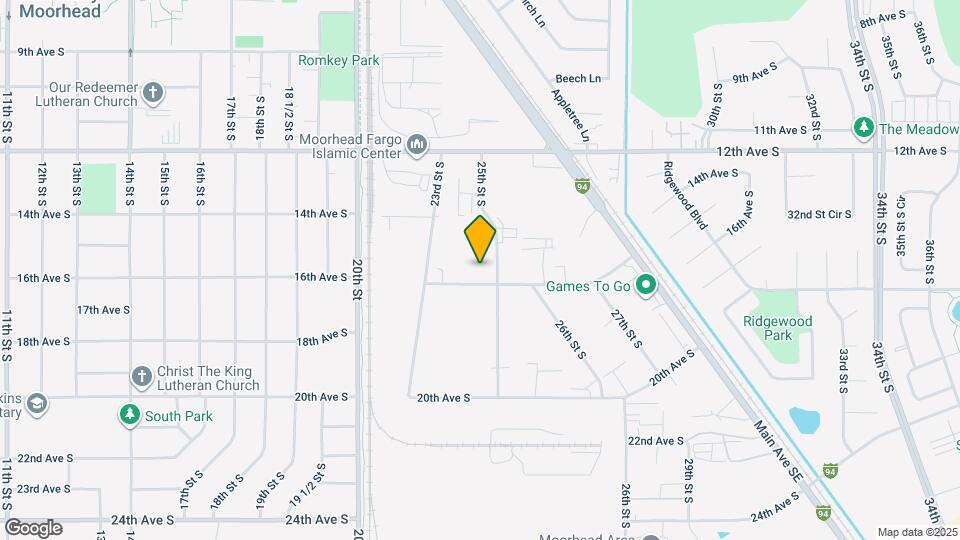 1408 9th St S Map and Location Details