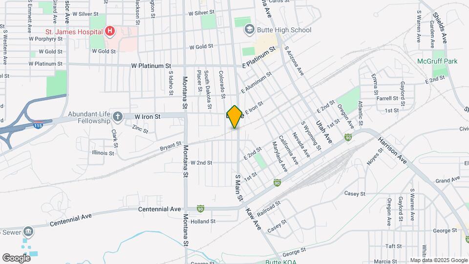 853 S Main St Map and Location Details