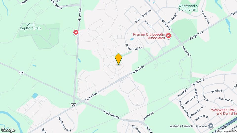 117 Lionheart Ln Map and Location Details