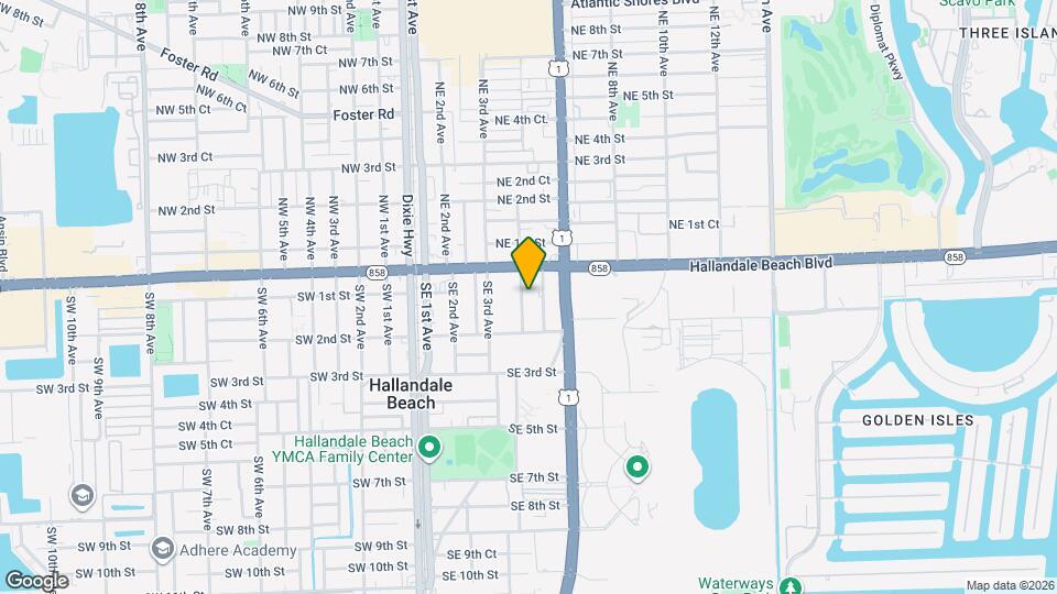 111 SE 4th Ave Map and Location Details