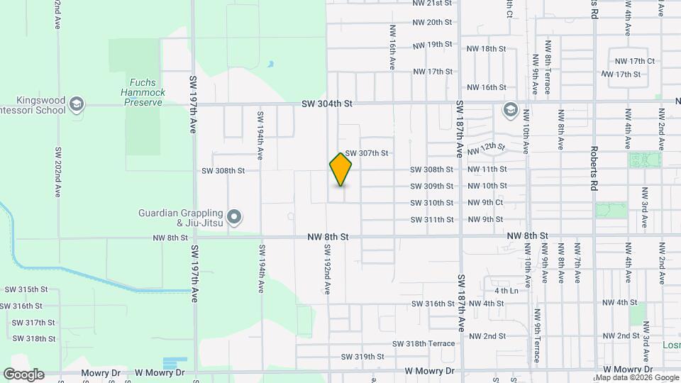 30920 SW 191st Ave Map and Location Details