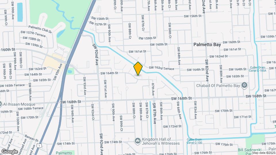 8775 SW 164th St Map and Location Details