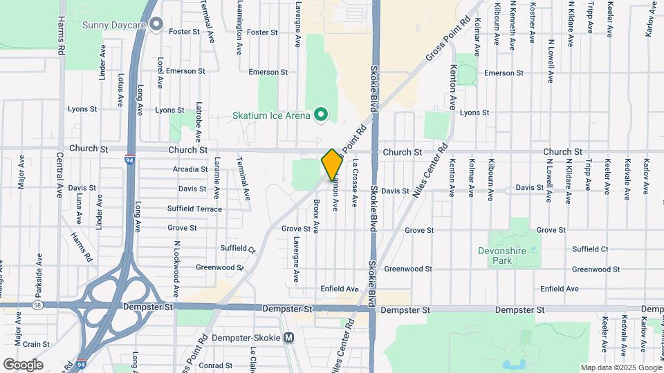 4900 Davis St Map and Location Details