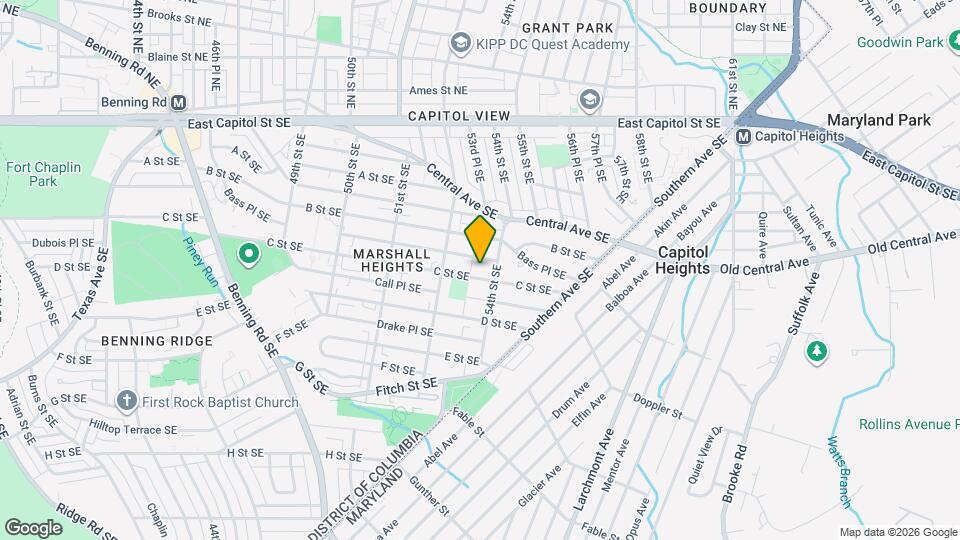 5344 C St SE, Unit 102 Map and Location Details