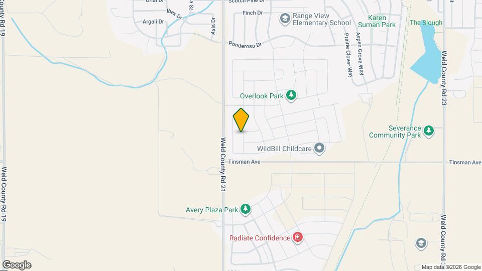 935 Mount Shavano Ave Map and Location Details