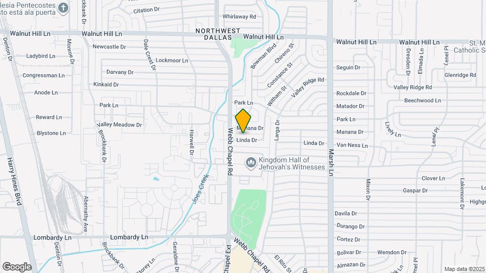 3423 Linda Dr Map and Location Details