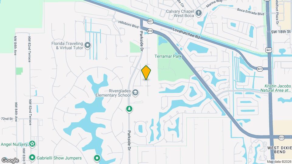 7563 NW 70th Ave Map and Location Details