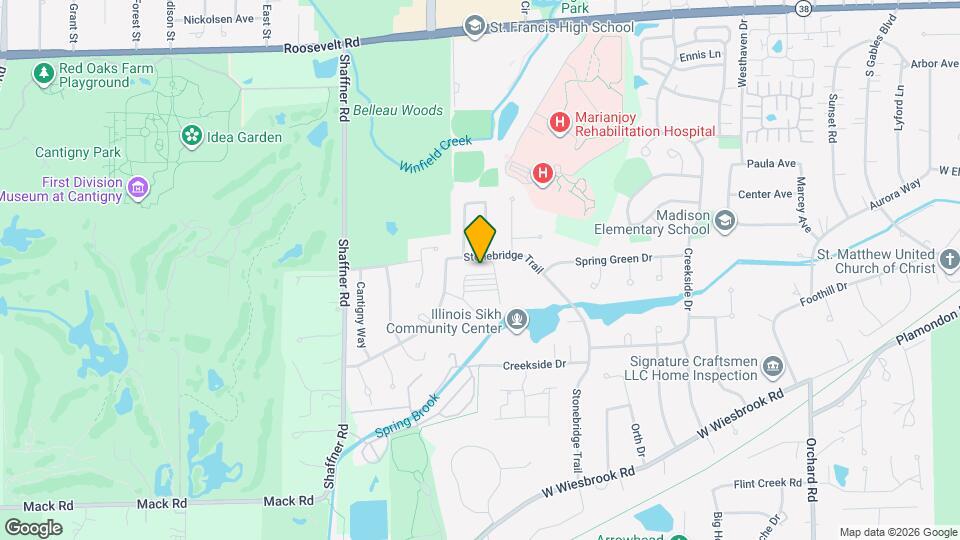 1422 Stonebridge Cir Map and Location Details