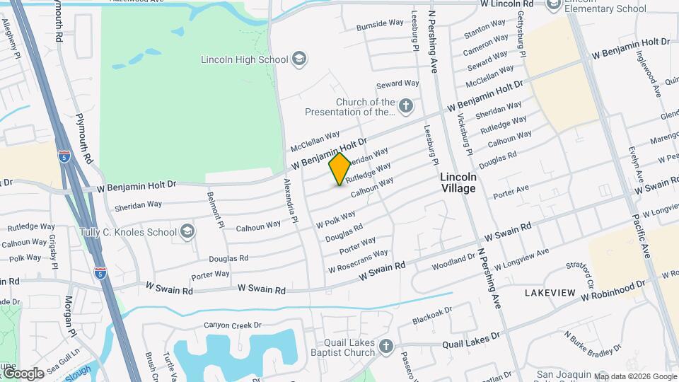 1932 Rutledge Way Map and Location Details