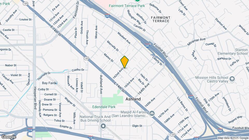 1500 162nd Ave Map and Location Details