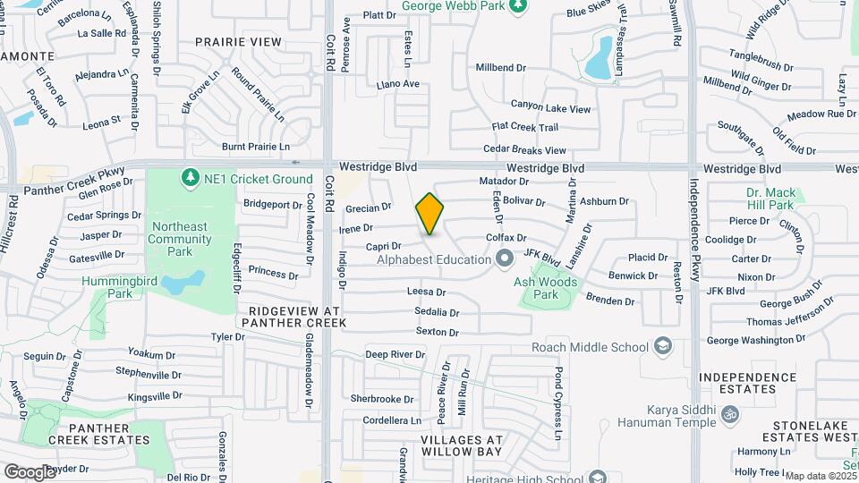 2117 Willard Dr Mapa y Detalles de la Ubicación