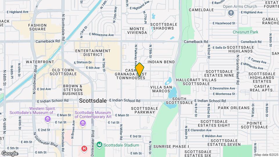 7720 E Heatherbrae Ave Map and Location Details