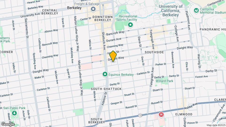 2131 Blake St Mapa y Detalles de la Ubicación