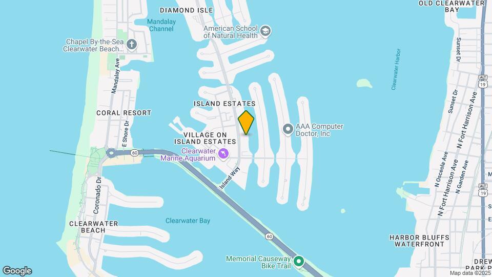 125 Island Way Map and Location Details