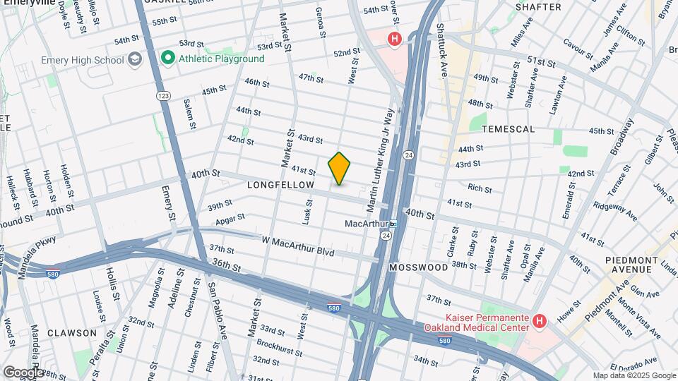 752 40th St Mapa y Detalles de la Ubicación