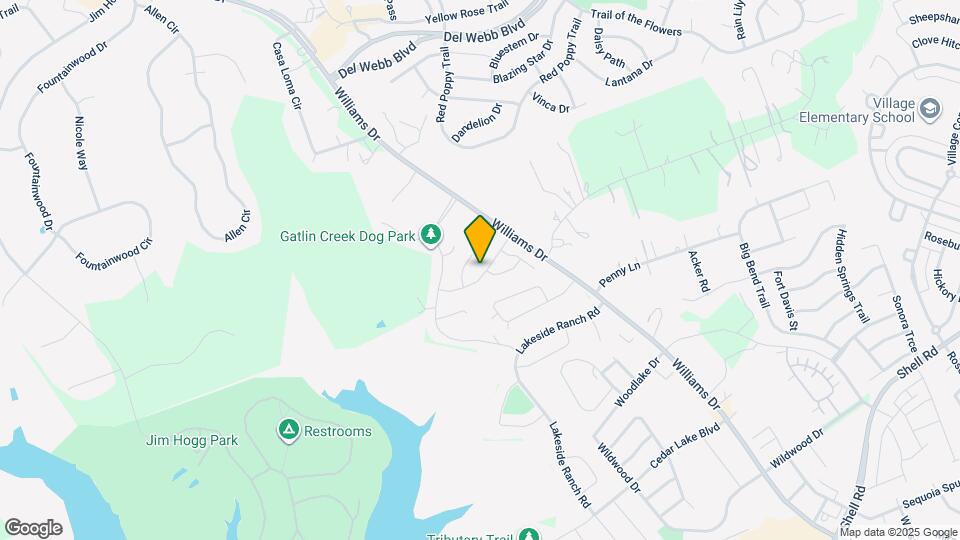 821 Olive Creek Dr Map and Location Details