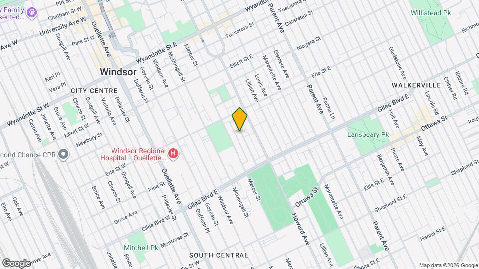 1091 Highland Ave Mapa y Detalles de la Ubicación