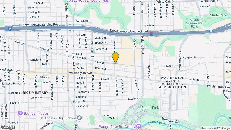 1144 Bonner St Map and Location Details