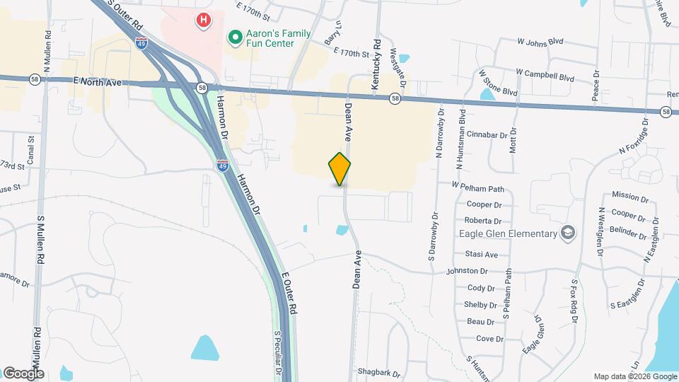 2012 Hickoryleaf Ln Map and Location Details