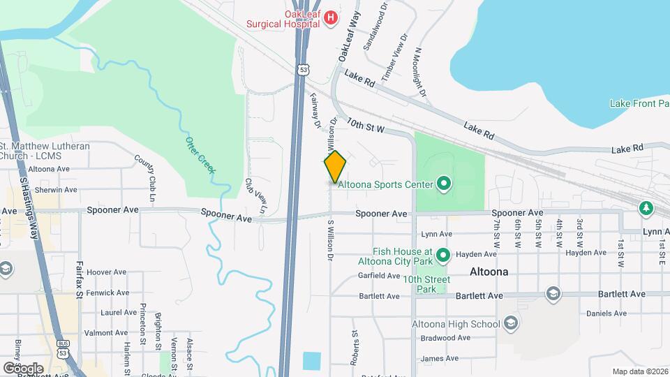 2550 New Pine Dr Map and Location Details