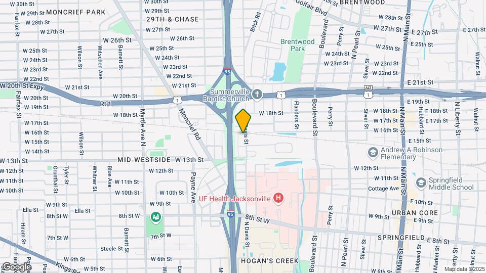 2532 N Davis St Map and Location Details