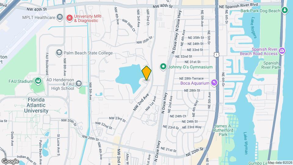 2800 Palmwood Terrace Map and Location Details