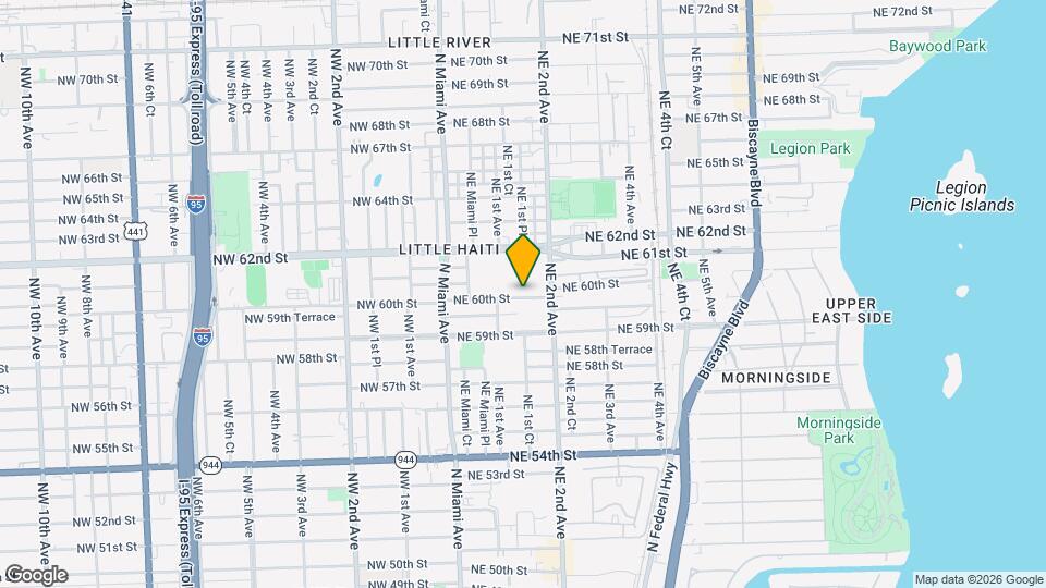 145 NE 60th St Map and Location Details