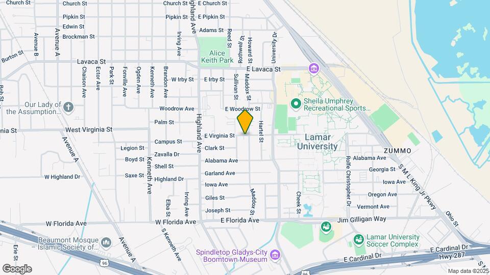 4610 Maddox St Map and Location Details