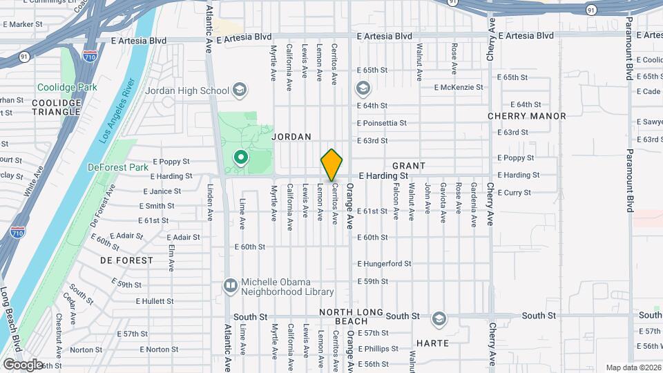 6171 Cerritos Ave Map and Location Details