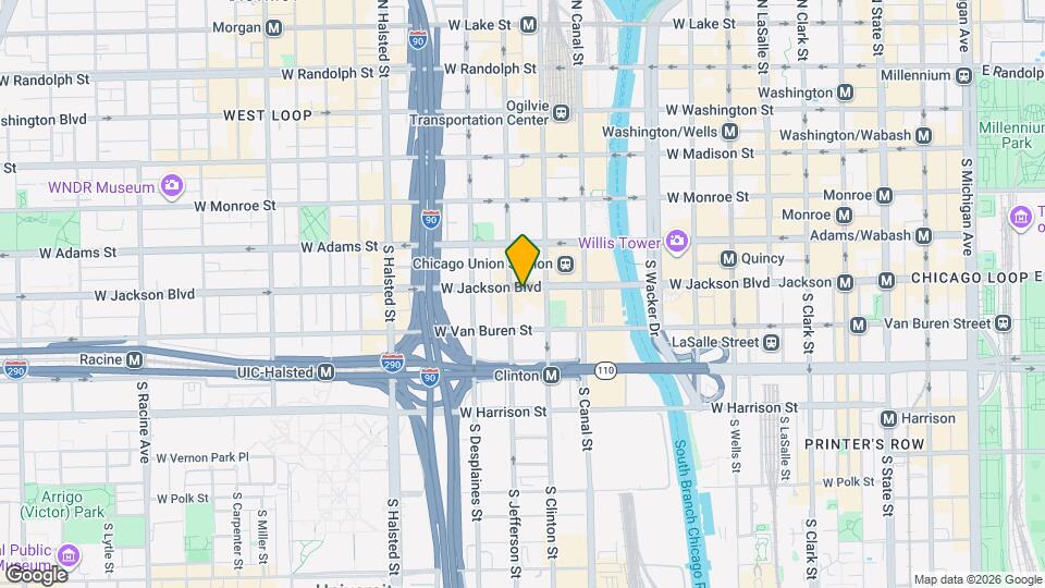 555 W Jackson Blvd, Unit SI ID1504154P Mapa y Detalles de la Ubicación