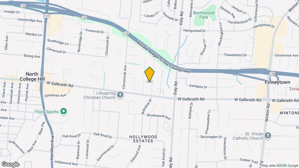 8273 Bobolink Ave Mapa y Detalles de la Ubicación