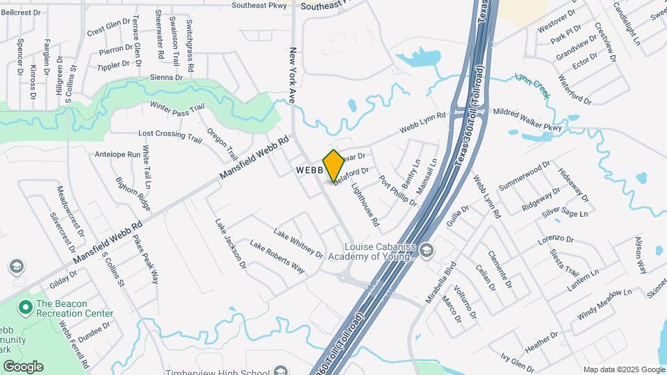 2106 Delaford Dr Map and Location Details