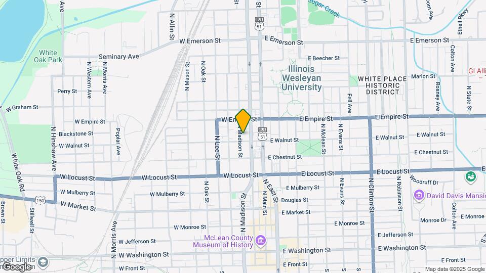 903 N Madison St Map and Location Details