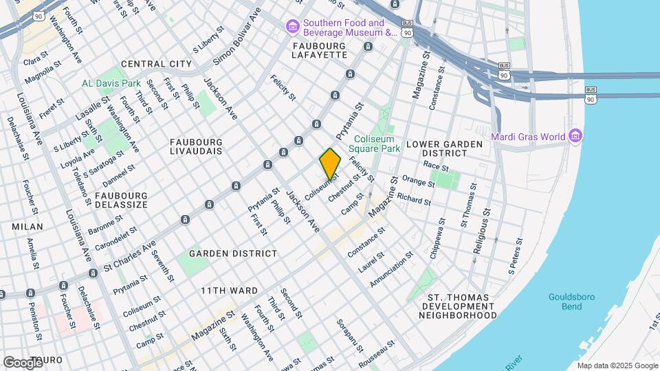 1326 St Andrew St Map and Location Details