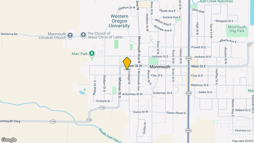 166 College St S Map and Location Details