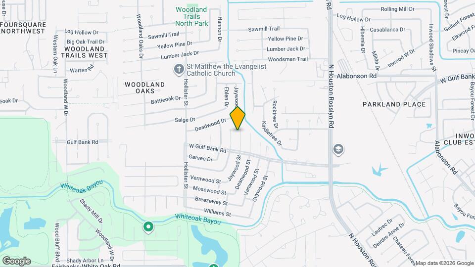 9611 Jaywood St Map and Location Details