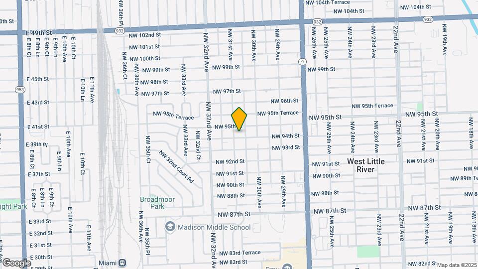 3081 NW 94th St Map and Location Details