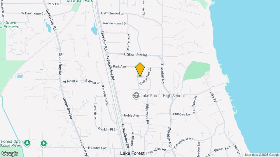 1505 Willow St Map and Location Details