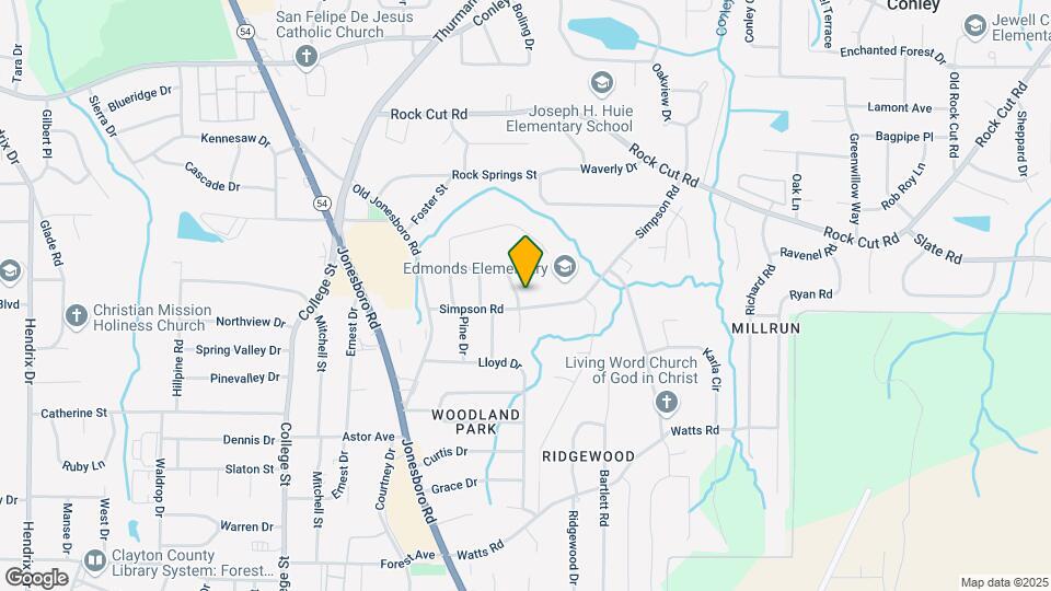 4484 Meadow Dr Map and Location Details